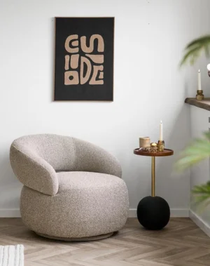 Sion Loungestol i farven sand - UDSOLGT TIL UGE 19