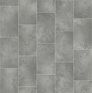 Vinylgulv Luna - Galerie Gråt fliselook - REST 330X400 CM.