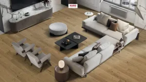 Haro plankegulv - Eg Natur børstet permaDur Top Connect