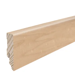 Fodpanel til trægulv, Ahorn/Europæisk Ahorn/Canadisk Ahorn, 16x58 mm. Oliebehandlet