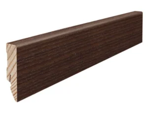 Fodpanel til trægulv, Thermoask Mezzo, 16x58 mm. Oliebehandlet