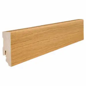 Fodpanel til trægulv, Eg knaster, 16x58 mm. Oliebehandlet