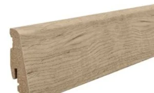 Fodpanel til laminatgulv, Eg Sicilia Puro, 19x58 mm.
