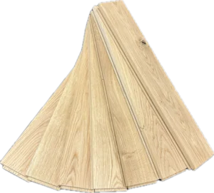 Massiv sildebensparket 22x70x500 mm. - Natur B