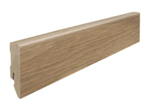 Fodpanel til laminatgulv, Eg Calabria, 16x58 mm.