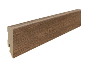 Fodpanel til laminatgulv, Eg eleganza røget, 16x58 mm.