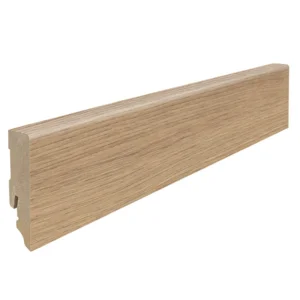 Fodpanel til laminatgulv, Eg Emilia Puro, 16x58 mm.