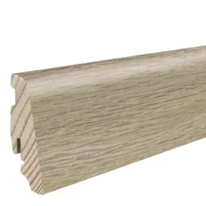 Disano Fodpanel til designgulv (vandresistent), 19x58 mm., Eg Quebec alabaster