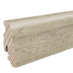 Disano Fodpanel til designgulv (vandresistent), 19x58 mm., Eg Whistler pebble grey