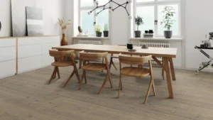 Haro parketgulv - Eg tobaksgrå Universal retro børstet - RESTPARTI