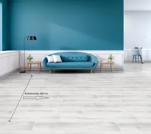 Bonus Vinylgulv - Lys Eg - REST 195X400 CM.