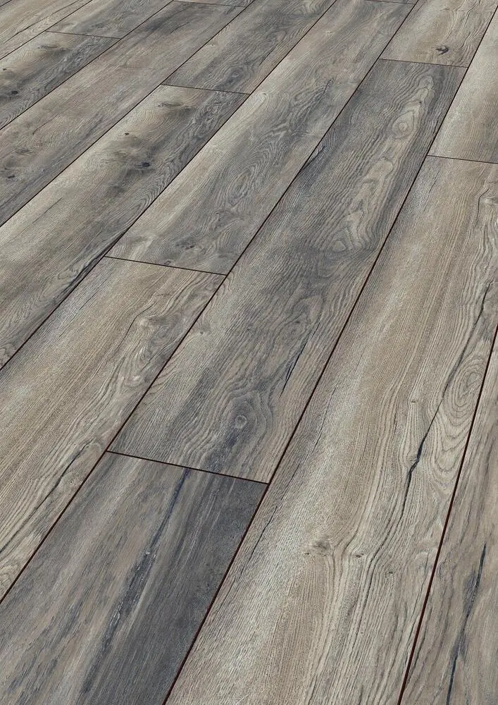 Kronotex Robusto 12 mm. laminatgulv - Harbour Oak Grey - LAVE PRISER