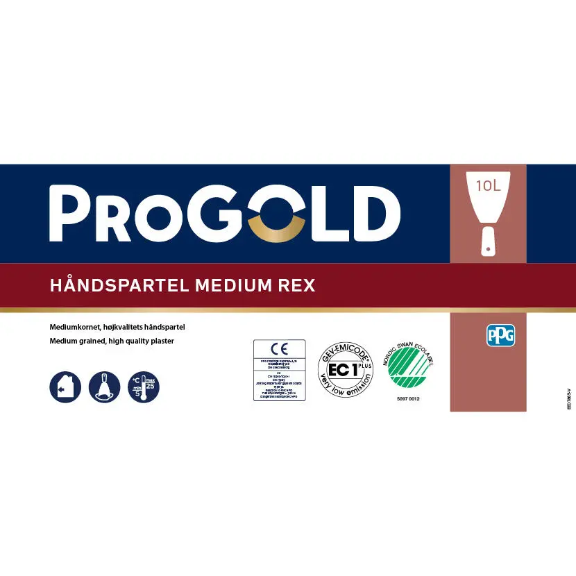 Progold Håndspartel, Medium Rex - LAVE PRISER