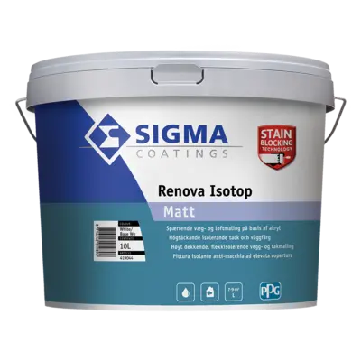 Sigma Renova isotopmatte