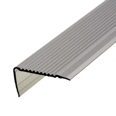 45x23 mm. angle profile with grooves - central hole