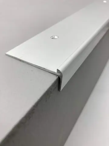 Trappe forkant for 2,5 mm. Linoleum, lite - midthull