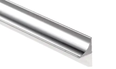 Hulkehl list, MASSIV BLANK aluminium