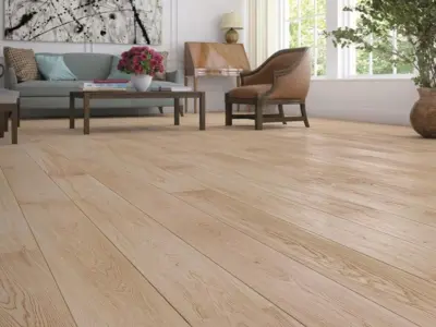 Wooden floor - Oak Plank, Harmony, Brushed White natural oil