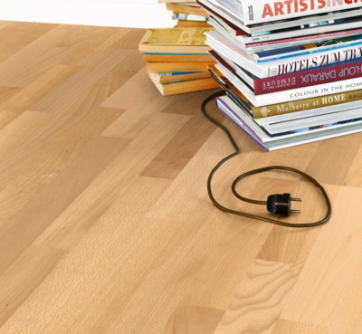 Trægulv Classic 3060 - Bøg, 3-stavs Natur mat lak 