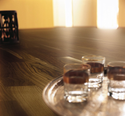 Trægulv Classic 3060 - Valnød, 3-stavs Natur mat lak 