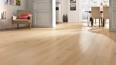 Haro plankegulv - Eg lyse hvid Markant børstet pD - RESTSALG