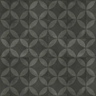 Tarkett Iconik Trend 240 - Tile Flower, Black