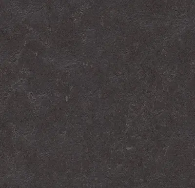 Linoleum gulv Marmoleum Skifer - Highland svart