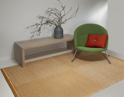 C. Olesen tæpper - Berlin - Orange 