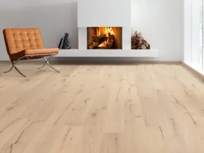 Haro plank floor - Oak Pure white Alabama brushed nL+