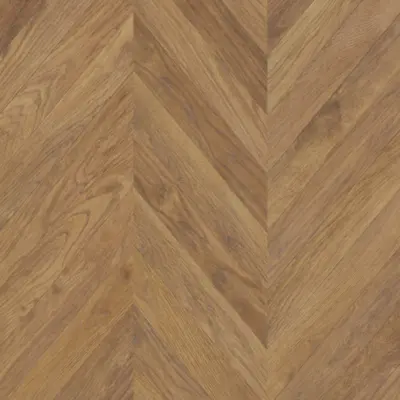 French herringbone laminate floor - Masterpiece natural