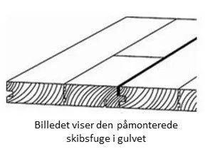 Juncker&#39;s 22 mm. solid Oak ship parquet Variation, Silk mat