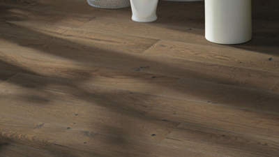 Haro plankegulv - Eg Sandgrå Sauvage børstet nL+ 