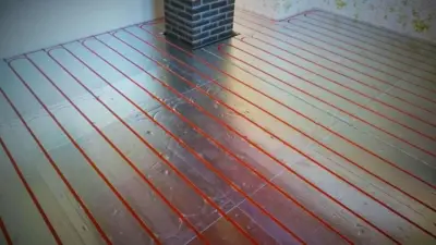 Nordic Fos, floor heating plate 16 mm. to 12 mm. snake