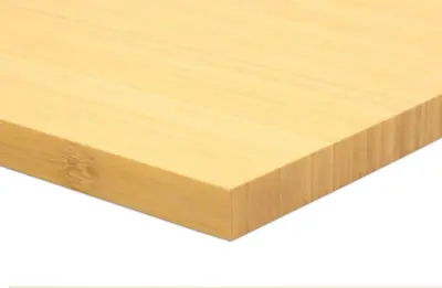 19 mm bamboo board - Side pressed, Natural