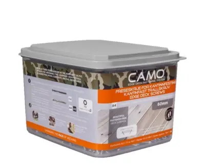 CAMO 4x60mm. stainless A4 terrace screw - 700 pcs.