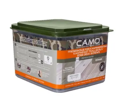 CAMO 4x60 mm. Terrasseskruer Protech - 700 stk.