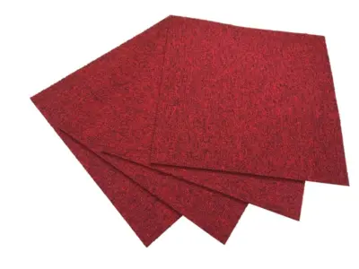 Billige teppefliser - Tampa rød