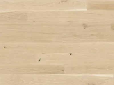 Wooden floor - Oak Plank, Various, White lacquer