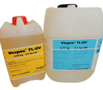 Vespox® TL-UV lysbestandig toppstrøk - Sett