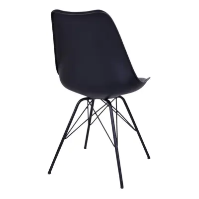 Oslo black Dining table chair