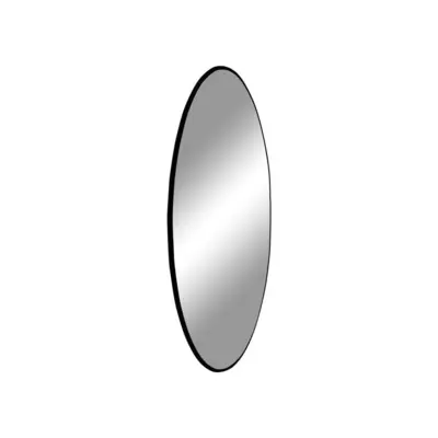 Jersey Speil sort Ø 60 cm.