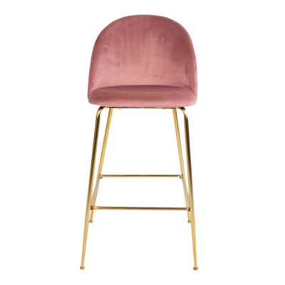 Lausanne Bar Chair i rosa 