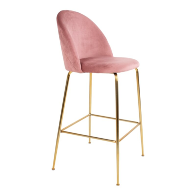 Lausanne Bar Chair i rosa 