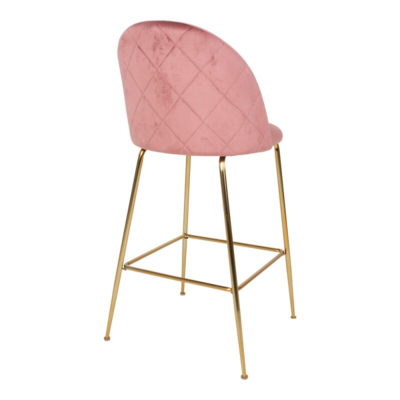 Lausanne Bar Chair i rosa 