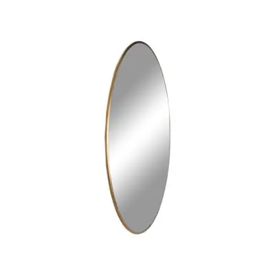 Jersey Mirror brass look Ø 40 cm.