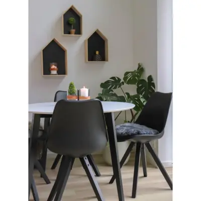 Bergen svart Spisebordsstol