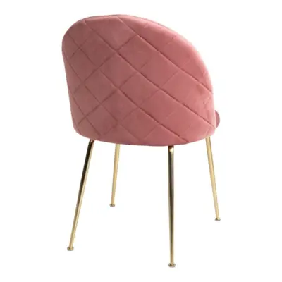 Geneve pink velor Dining table chair - SOLD OUT FOR WEEK 23