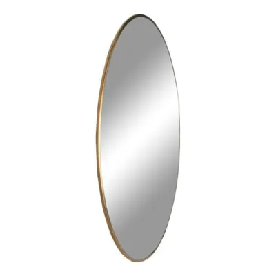 Jersey Mirror brass look Ø 80 cm.