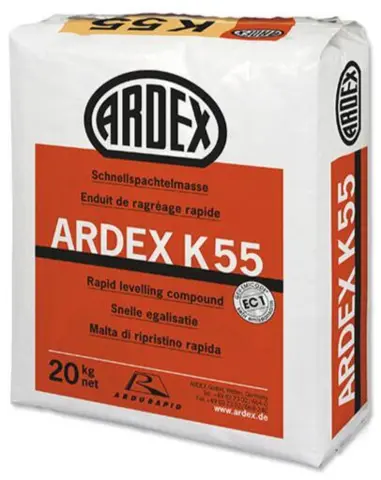 Ardex K55 - Selvnivellerende lynspartelmasse 