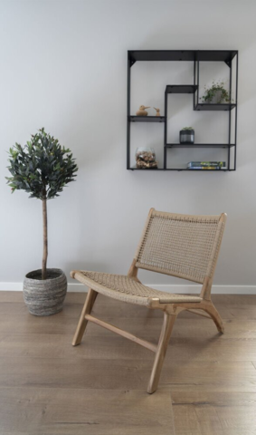 Derby lænestol i polyrattan